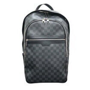 Louis Vuitton Michael Black Damier Graphite Black Backpack Daypack